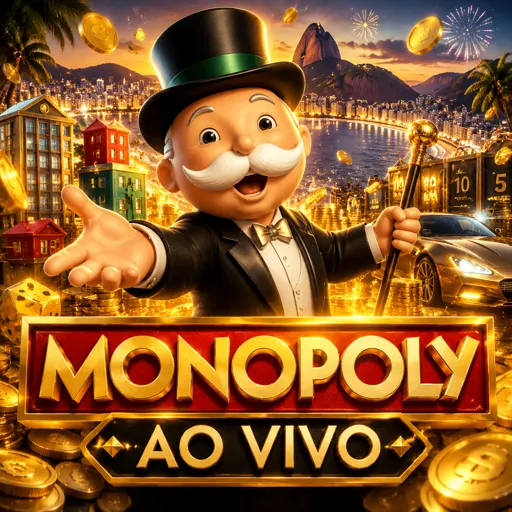 Game show Monopoly Big Baller ao vivo com cartelas e bônus de dados