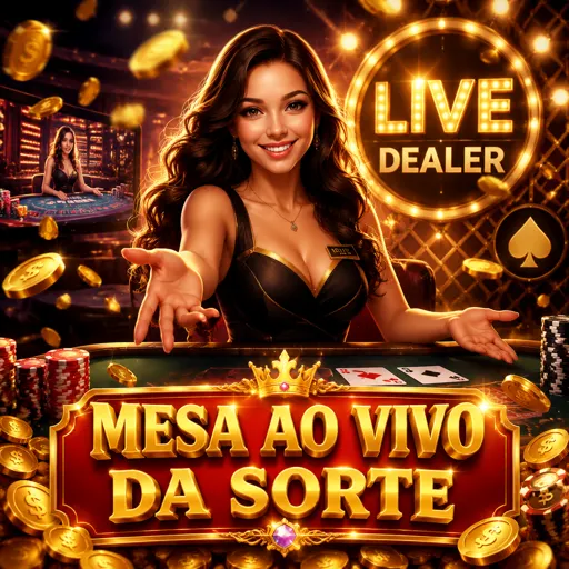Crupiê brasileiro apresentando a mesa de roleta ao vivo